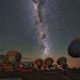 Milky Way seen over the ALMA observatory (Image: ESO/Y. Beletsky)